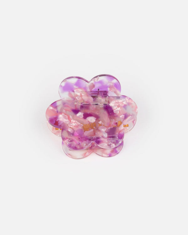 Hårklämma Pince Fleurette - Pink