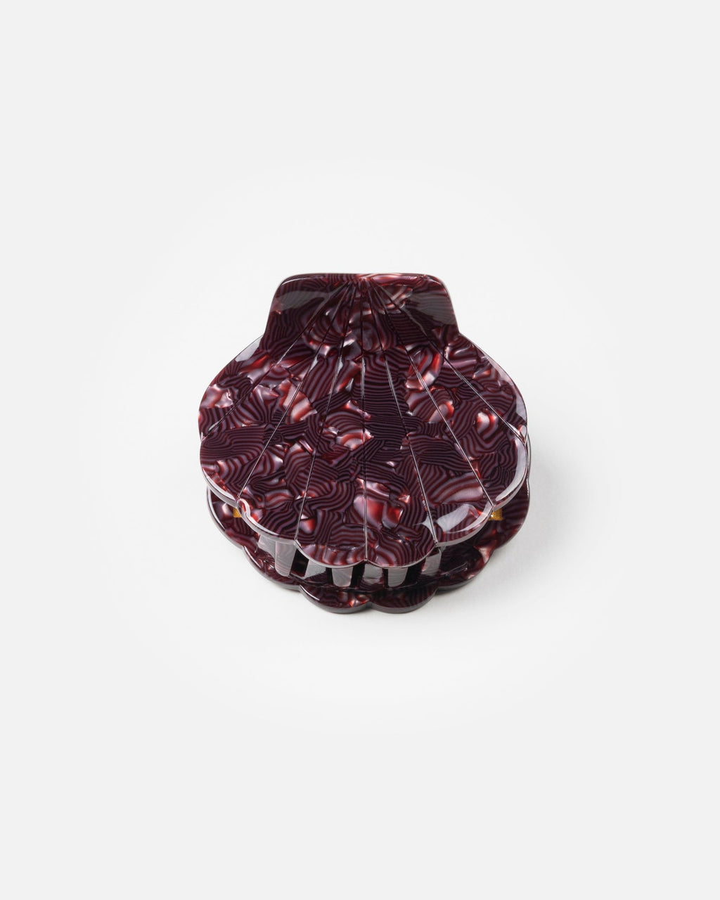 Pinzas para el pelo de sirena - Rojo vino