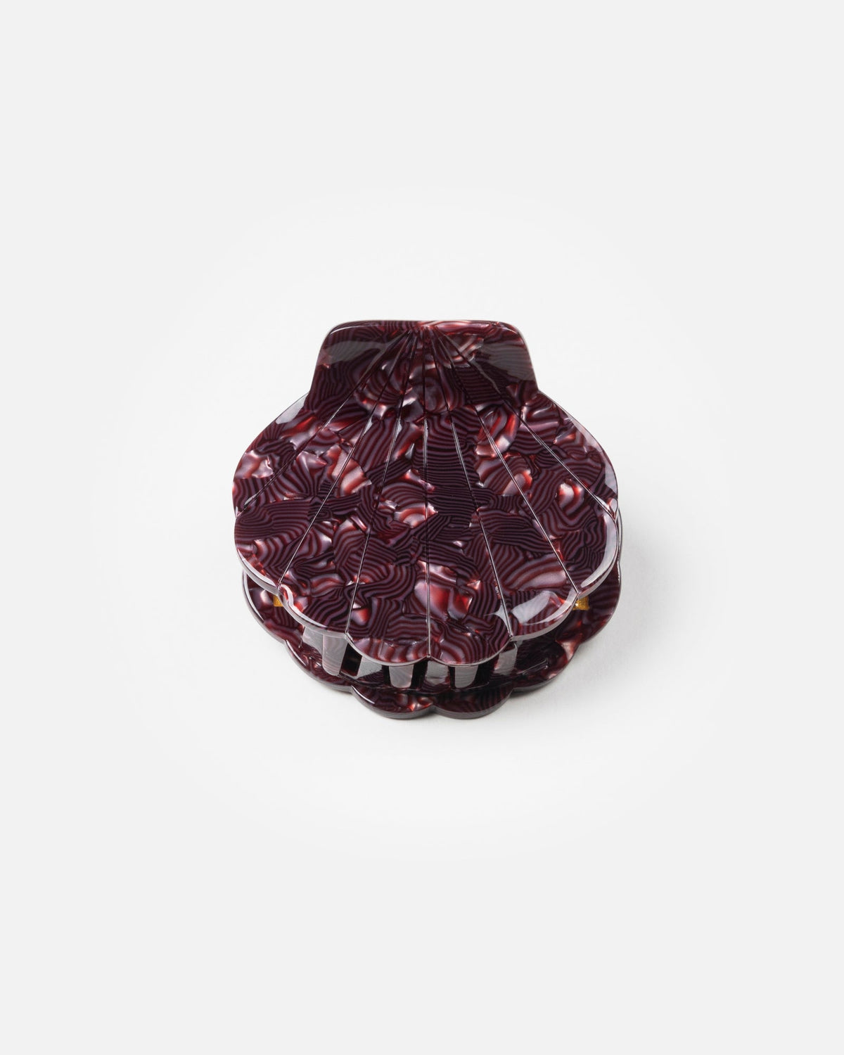 Pinzas para el pelo de sirena - Rojo vino