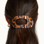 Flat Tortoiseshell Hair Clip