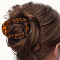 Flat Tortoiseshell Hair Clip
