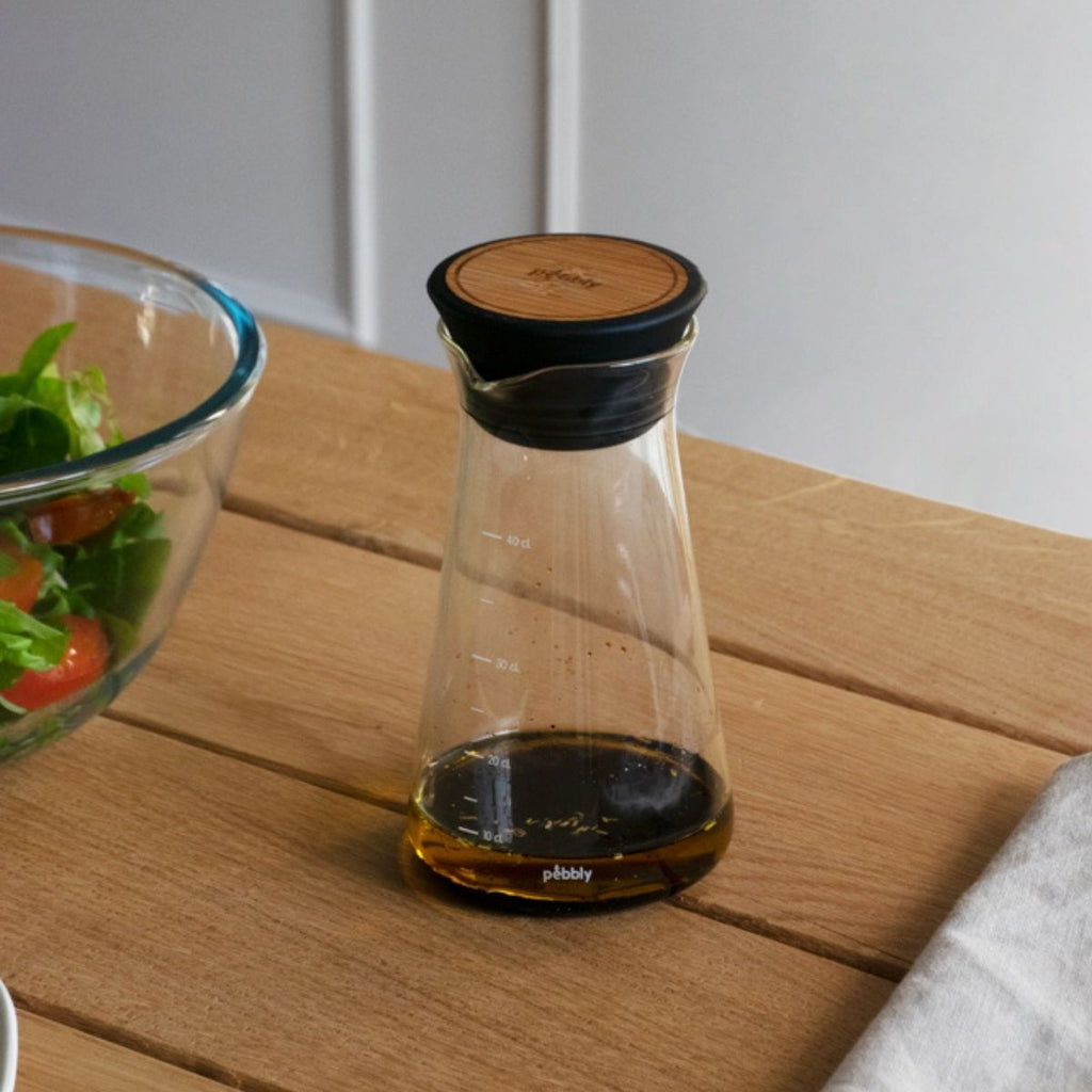 Shaker Per Vinaigrette In Vetro - Trasparente