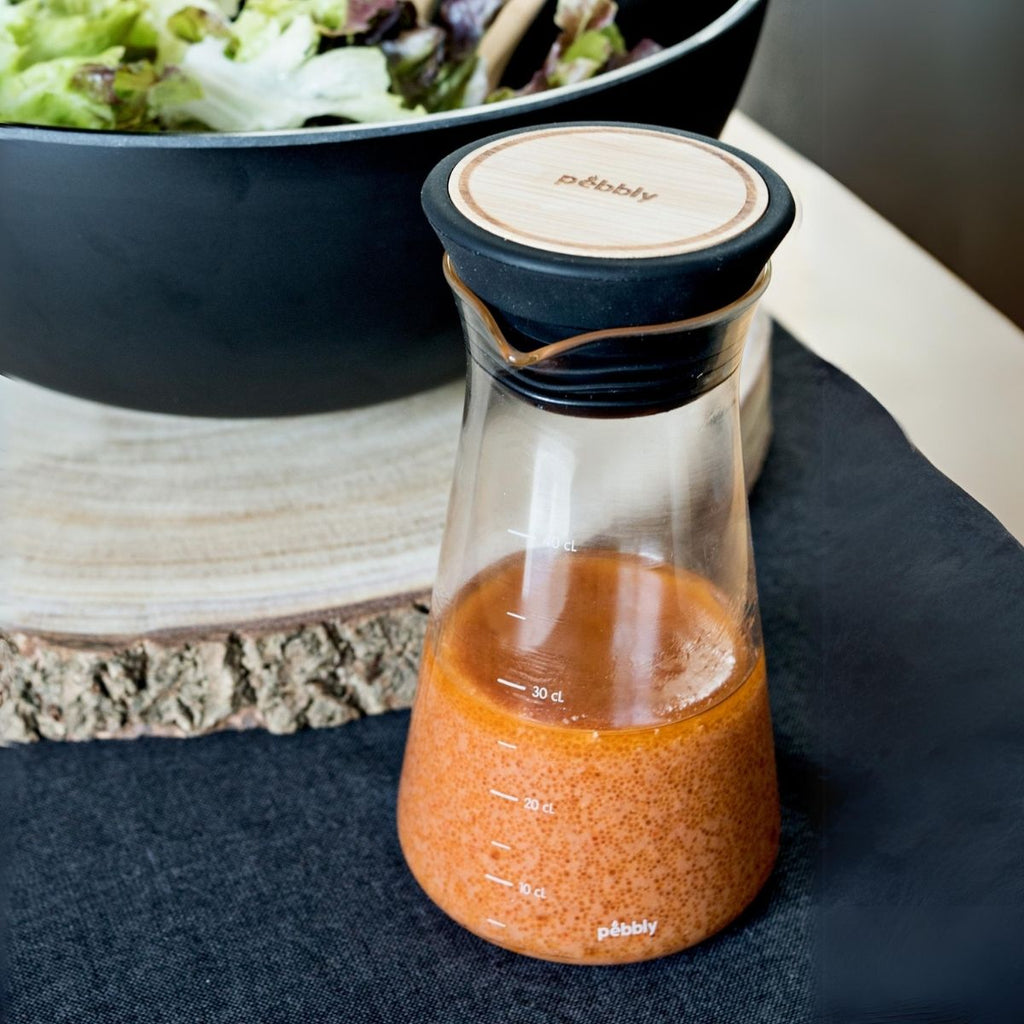 Shaker Per Vinaigrette In Vetro - Trasparente