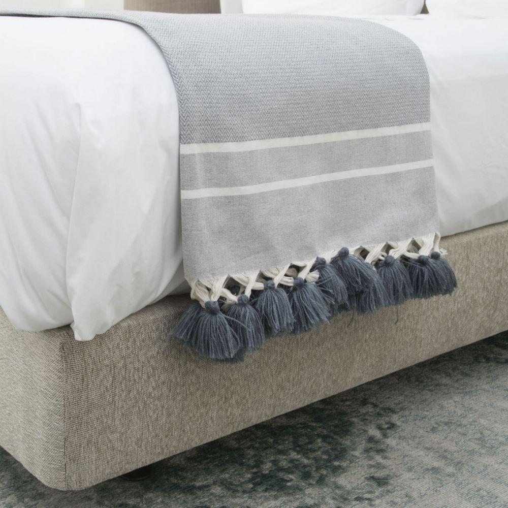 Stockholm - Plaid - Coton - Gris