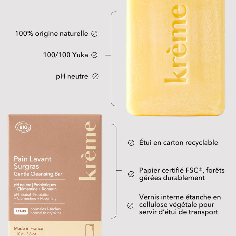 Pain lavant recyclabilité 
