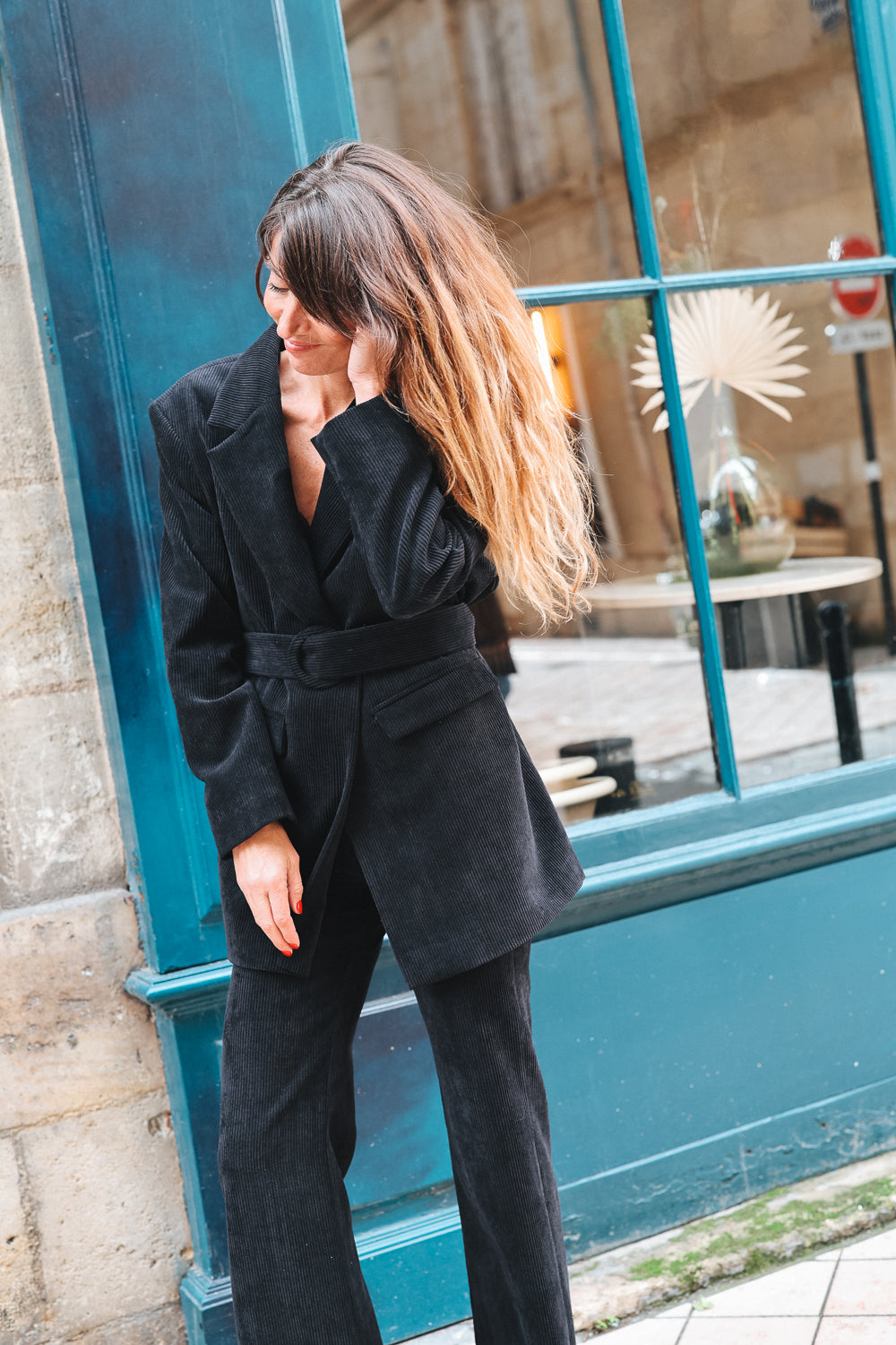 Veste Chica Velours - Noir