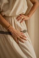 Plume Paris - Sarah Skirt Ecru