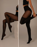 Collant Plumetis/Mix - Pack De 2