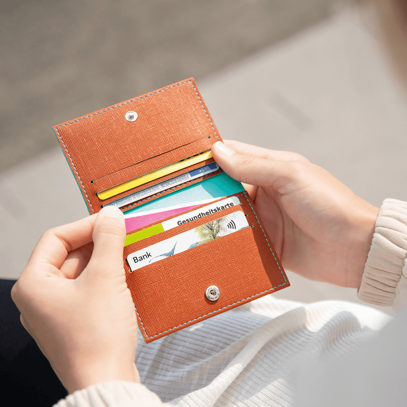 Card holder - Camel