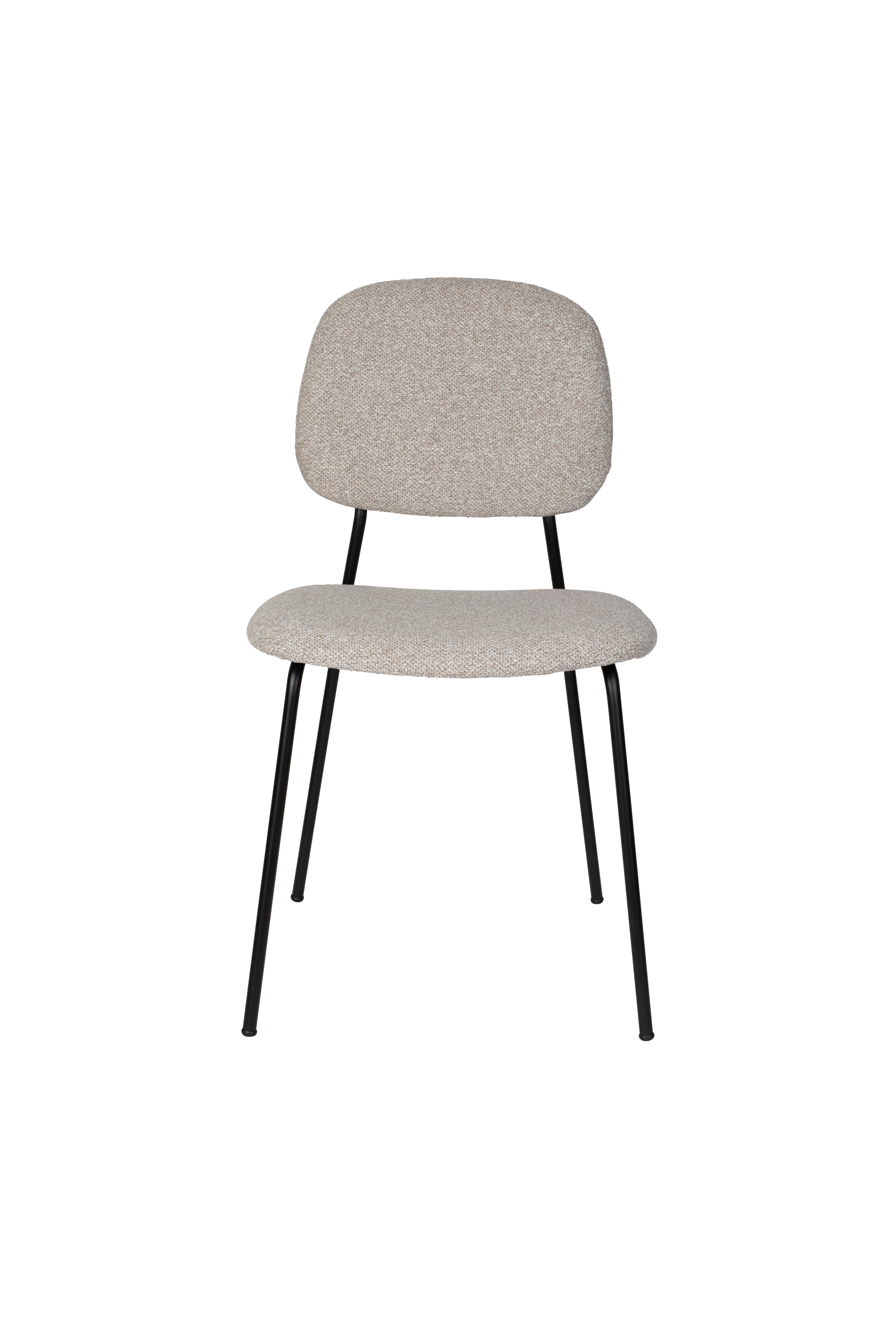 Roos - Dining Room Chair - Metal - Light Beige