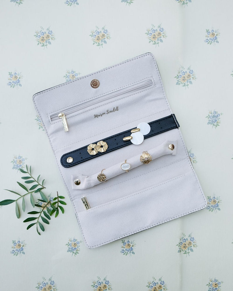 Pochette À Bijoux Catherine En Cuir Pu