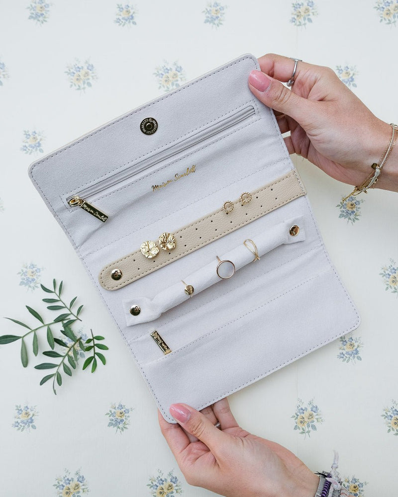 Pochette À Bijoux Catherine En Cuir Pu