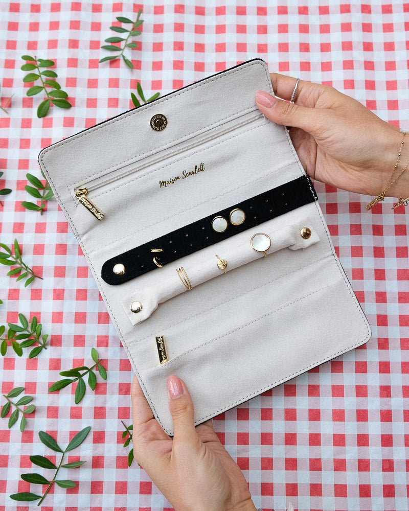 Pochette À Bijoux Catherine En Velours