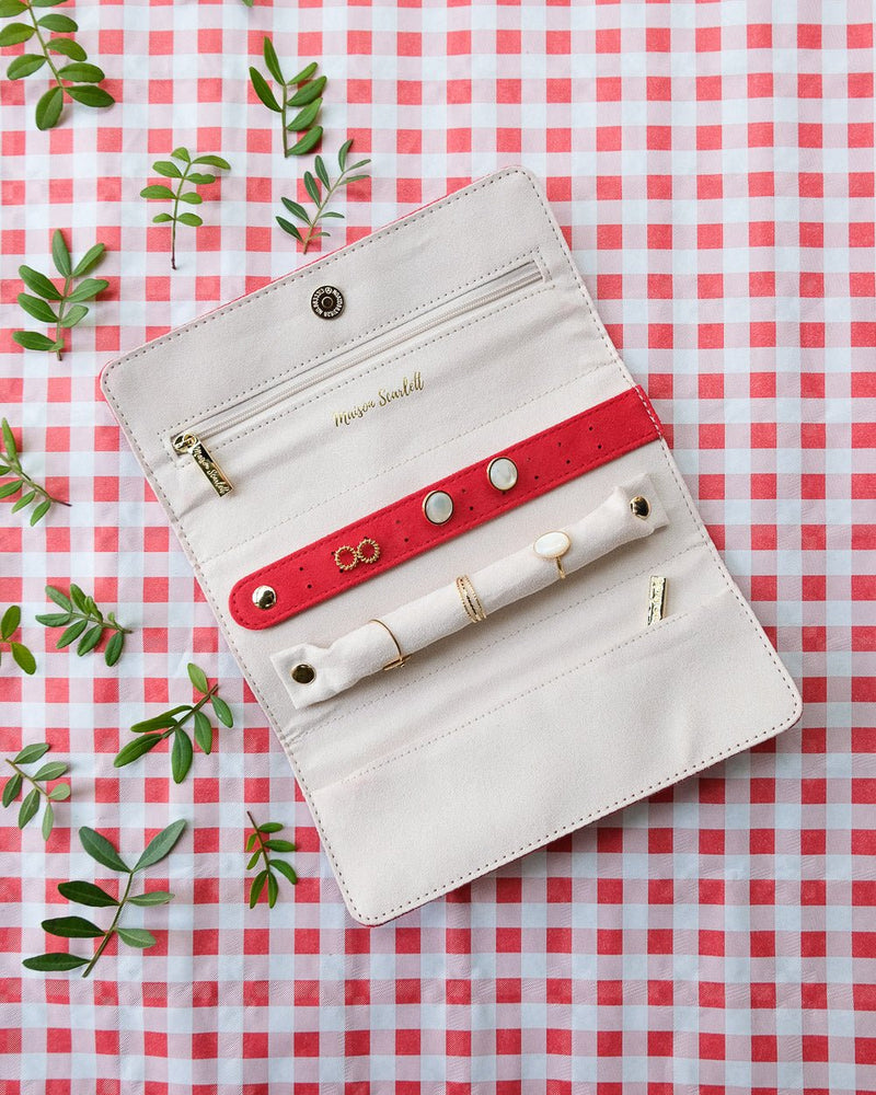 Pochette À Bijoux Catherine En Velours