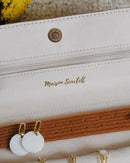 Pochette À Bijoux Catherine En Velours Côtelé