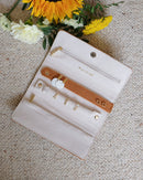 Pochette À Bijoux Catherine En Velours Côtelé