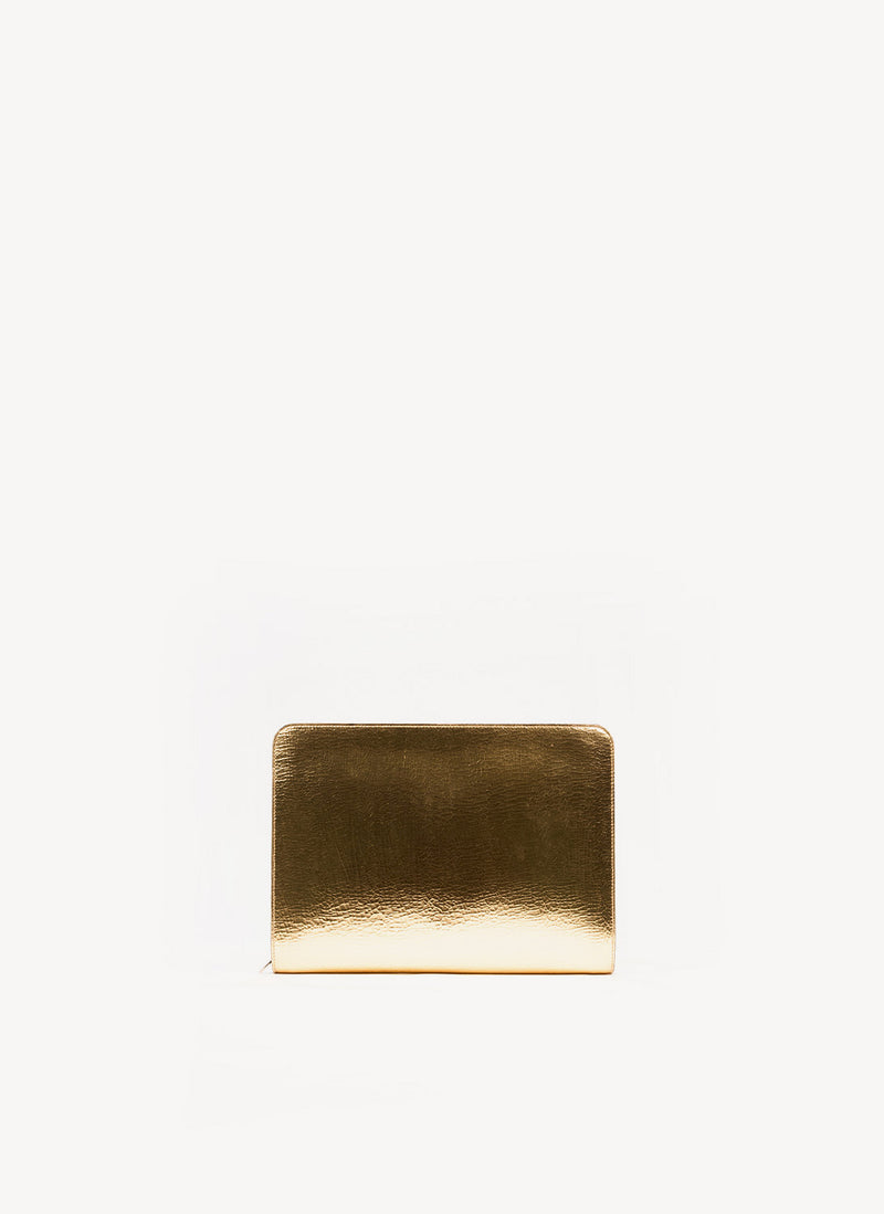 Nina Ricci - Pochette Cracked Metallic - U0100Gold - Femme