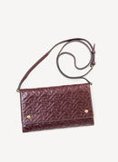 Burberry - Pochette Oxblood - Red - Femme