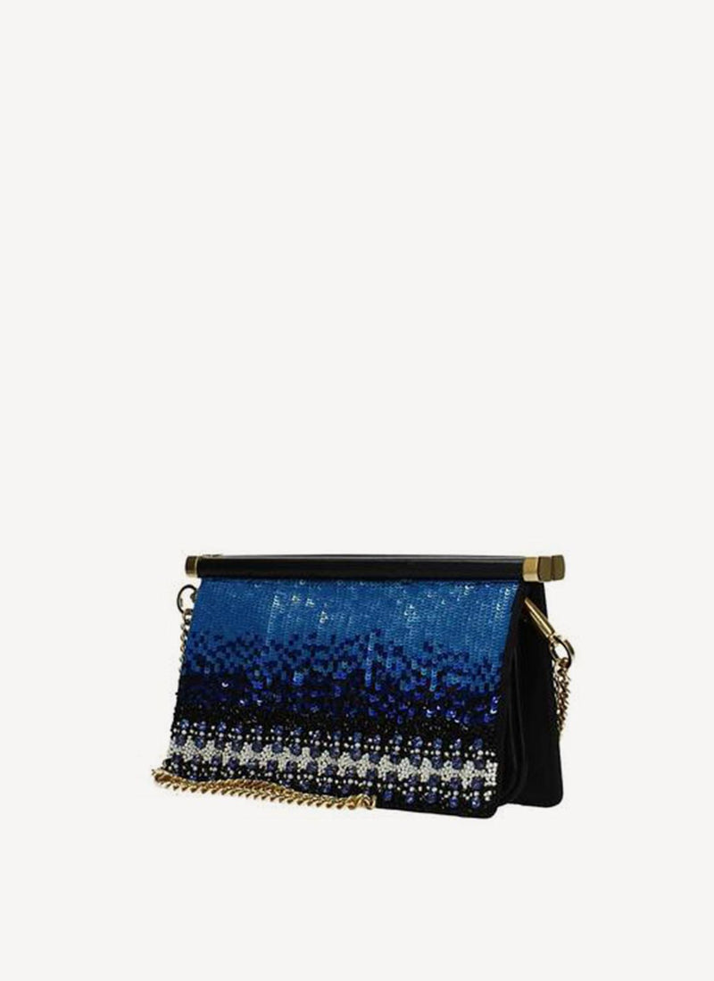 Valentino Garavani - Pochette Sequins - Black - Femme