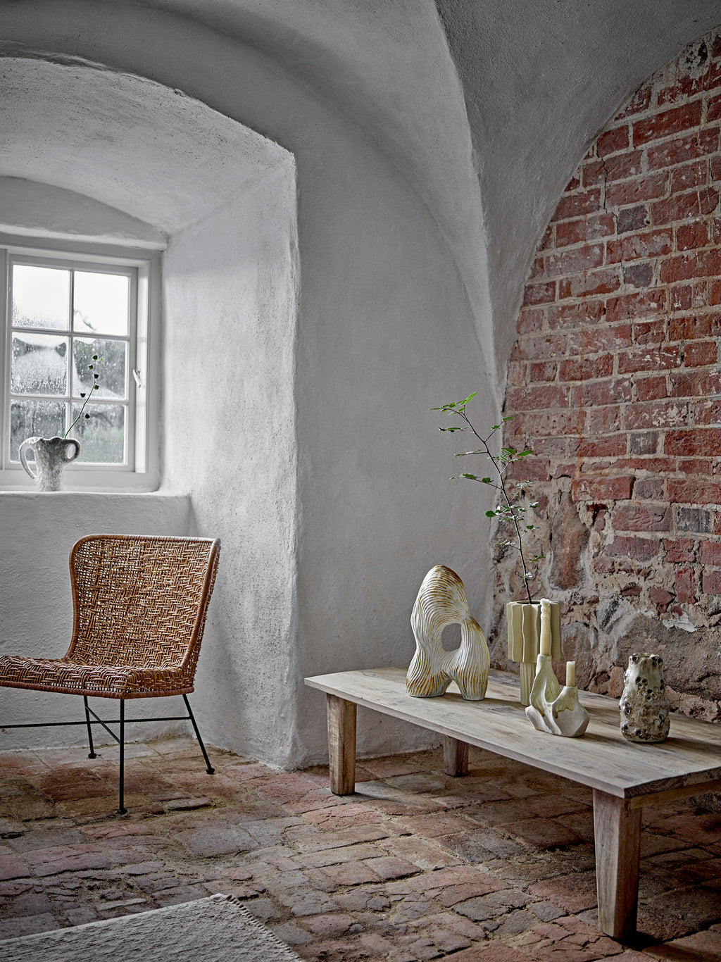 Eviella - Objet Déco - Naturel - Grès