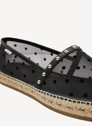 Red Valentino - Espadrilles Pont D'Esprit - Black - Femme