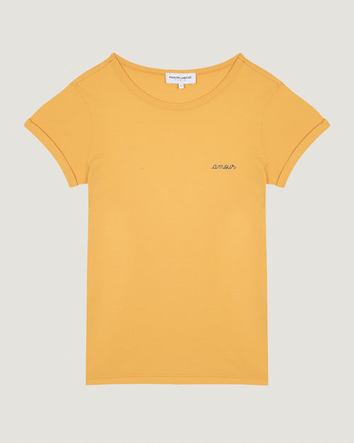 poitou t-shirt 'amour'#color_yellow-amber