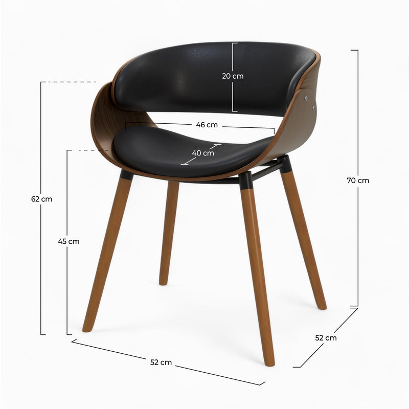 Chaise Polo noire