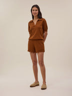 Polo Palma - Noisette - Femme