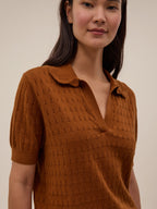 Polo Palma - Noisette - Femme