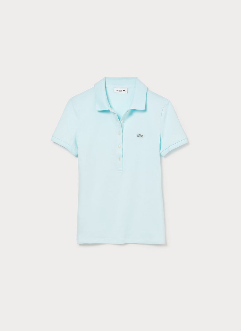 Lacoste - Polo Manches Courtes - Aquarium 07H - Femme