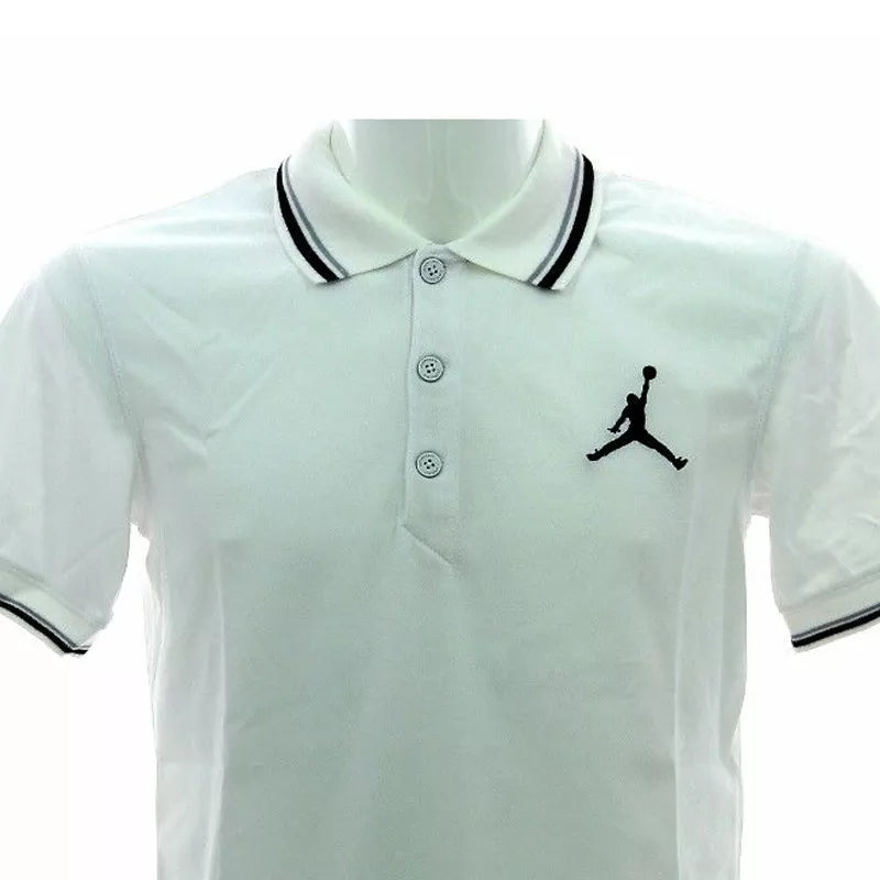 Polo Nike Jordan Skyline Jumbo Jumpman - Blanc Bleu