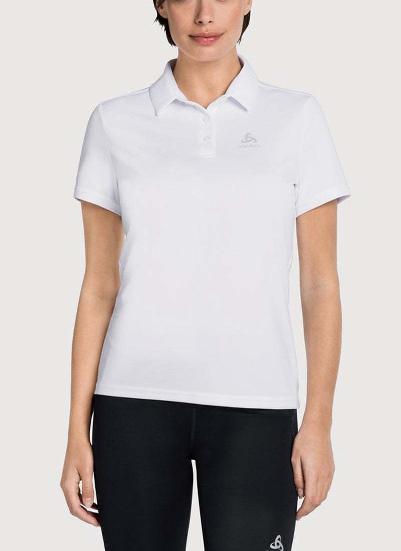 Odlo - Polo Technique Cardada - White - Femme