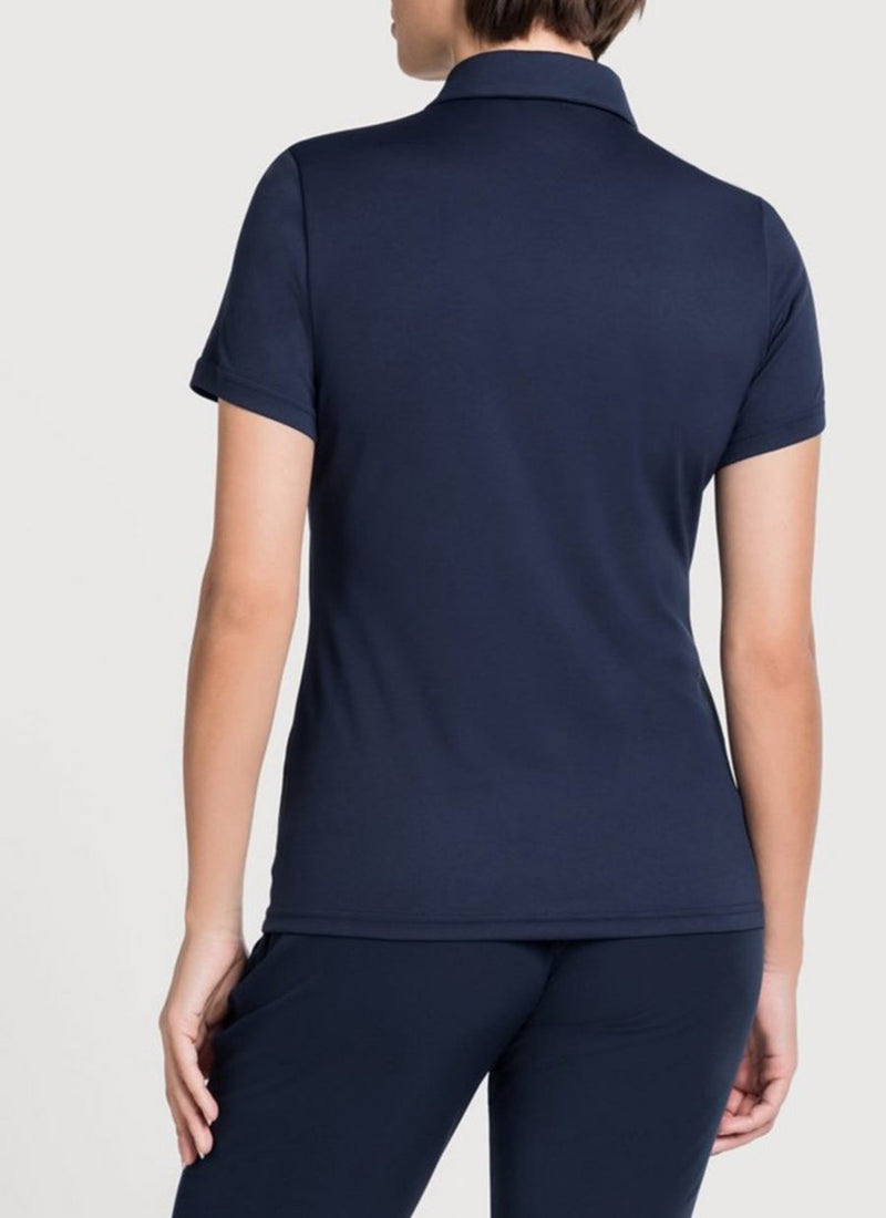 Odlo - Polo Technique Cardada - Bleu Marine - Femme