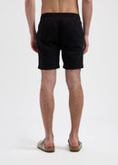 Shorts chinos lavados - Negro
