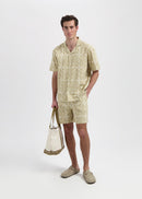 Chemise Flower Slub - Sand