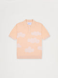 Polo unisex Nubes de albaricoque