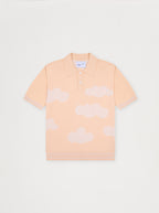 Polo unisex Nubes de albaricoque