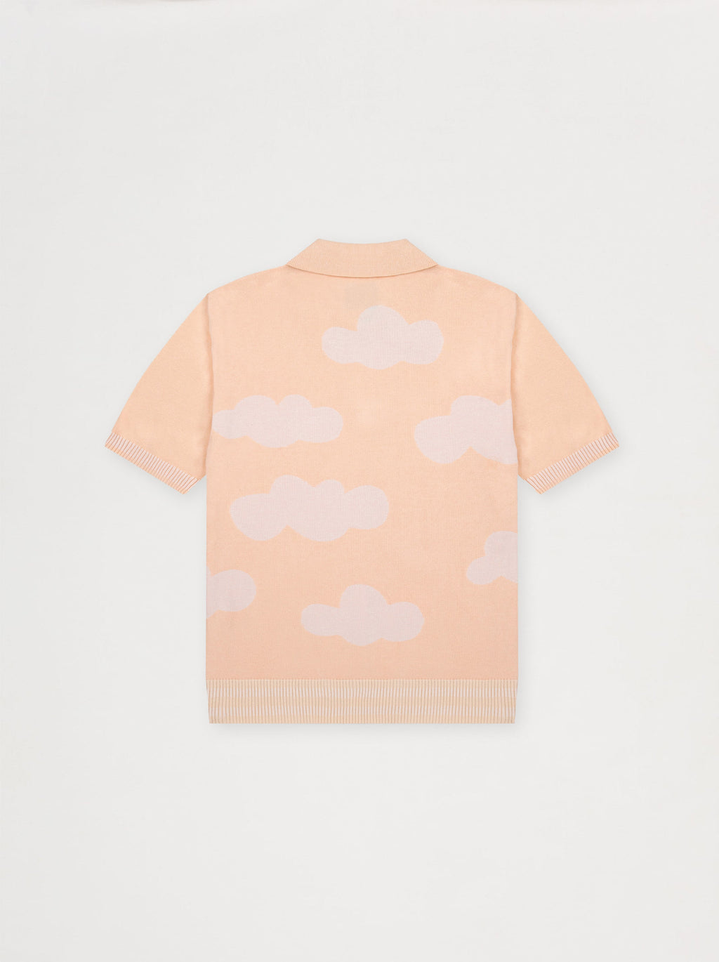 Polo unisex Nubes de albaricoque