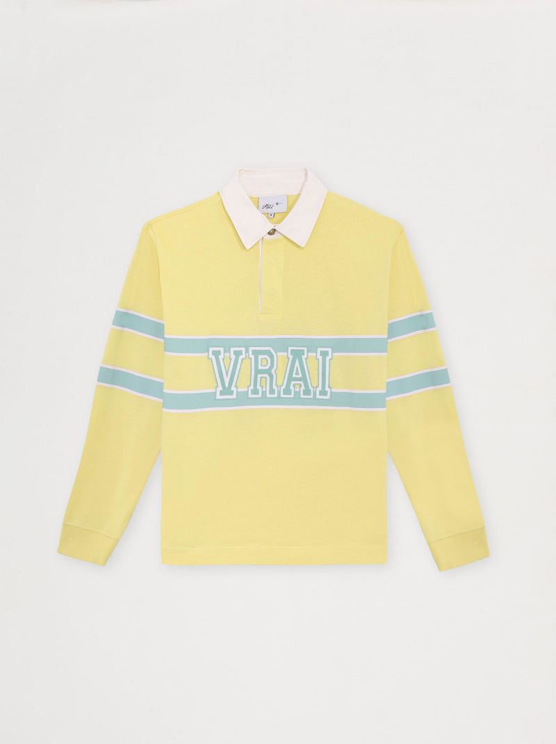 Polo Unisexe Vrai Jaune