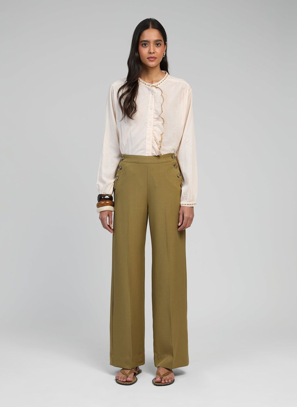 Pantalon Ponary Olive
