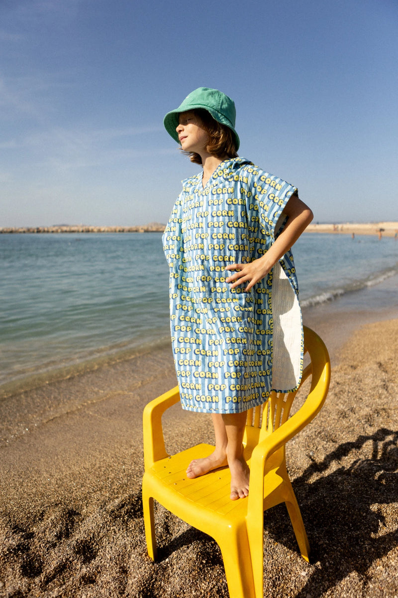 Poncho Capri - Pop Corn Océan - Enfant