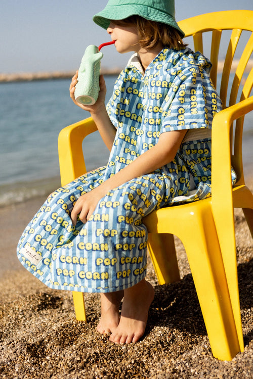 Poncho Capri - Pop Corn Océan - Enfant