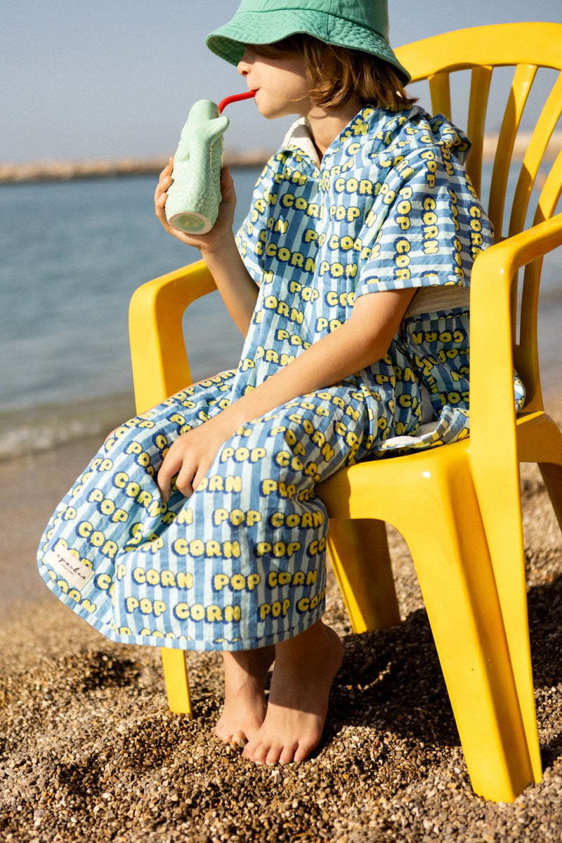 Poncho Capri - Pop Corn Océan - Enfant