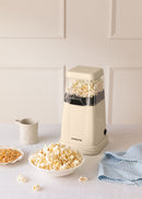 Popcorn Maker Retro - Máquina de palomitas eléctrica - Blanco roto