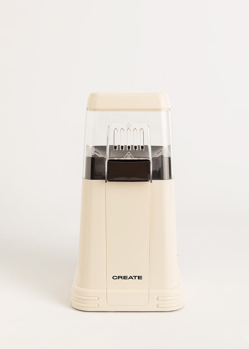 Popcorn Maker Retro - Máquina de palomitas eléctrica - Blanco roto