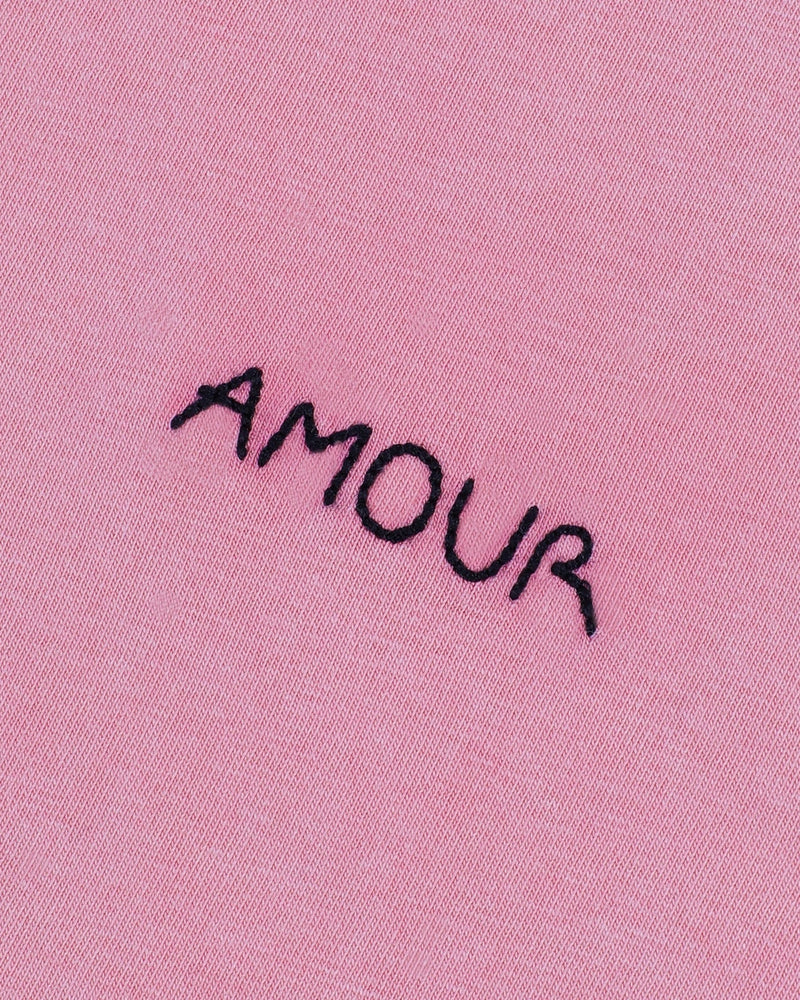 popincourt t-shirt 'amour'#color_magenta-bleached