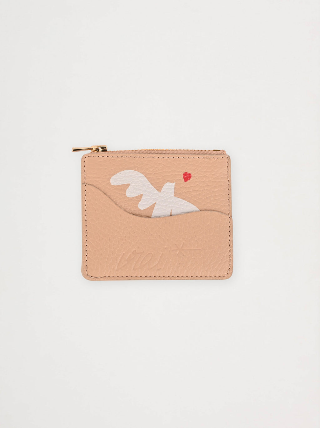 Porte-Monnaie Blanc De Lin