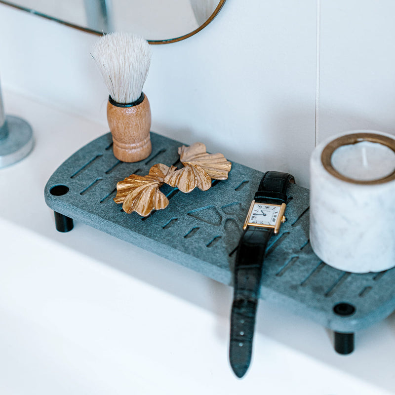 Porte Accessoires En Pierre De Diatomite - 2 Coloris