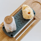 Set Of 2 Diatomite Stone Accessory Holders