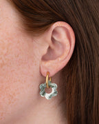 Boucles D'Oreilles Baby Fleurette - Marbre
